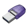 Kingston DTDUO3CG3/128GB 128GB DataTraveler microDuo 3C USB 3.2 Flash Drive