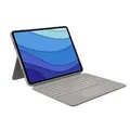Logitech 920-010223 Combo Touch Backlit Keyboard Case for iPad Pro 12.9" - Sand