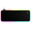 Fantech MPR800S-Black RGB Extended Cloth Gaming Mouse Pad - Black