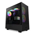 NZXT CC-H51FB-R1 H5 Flow RGB Tempered Glass Mid-Tower ATX Case - Black (Avail: In Stock )