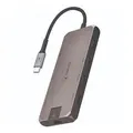 Bonelk ELK-80057-R Long-Life USB-C to 8-In-1 Multiport Hub - Space Grey
