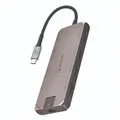 Bonelk ELK-80055-R Long-Life USB-C to 11-In-1 Multiport Hub - Space Grey