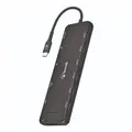 Bonelk ELK-80056-R Long-Life USB-C to 14-In-1 Multiport Hub - Black