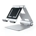 Satechi ST-R1 R1 Foldable Mobile Stand For Laptops & Tablets - Silver