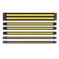 Thermaltake AC-047-CN1NAN-A1 TtMod Sleeved PSU Extension Cable Set - Yellow/Black