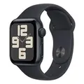 Apple MR9X3ZP/A Watch SE 2nd Gen GPS 40mm Midnight Case w/ Midnight Sport Band - S/M
