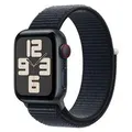 Apple MRGE3ZP/A Watch SE 2nd Gen GPS+Cellular 40mm Midnight Case w/ Midnight Sport Loop