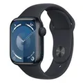 Apple MR8W3ZP/A Watch Series 9 GPS 41mm Midnight Case w/ Midnight Sport Band - S/M
