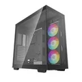 Deepcool R-CH780-BKADE41-G-1 CH780 Tempered Glass ATX+ Panoramic Case - Black (Avail: In Stock )