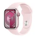 Apple MRHY3ZP/A Watch Series 9 GPS+Cellular 41mm Pink w/ Light Pink Sport Band - S/M