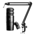Audio-Technica AT AT2040 BOOM AT2040 Hypercardioid Dynamic Microphone w/ AT8700 Boom Arm
