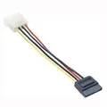 Astrotek AT-SATA-PWR SATA Power Cable - 15cm 4 pins Male to 15 pins Female
