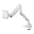 SilverStone SST-ARM14 ARM14 Single Monitor Arm 17"-49"- White (Avail: In Stock )