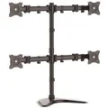 StarTech ARMBARQUAD Quad Monitor Stand - Steel - For VESA Mount Monitors up to 27in