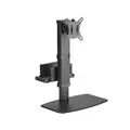 Brateck LDT67-T01MP-B Vertical Thin Client CPU Mount Lift Monitor Stand - 17" - 32" (Avail: In Stock )