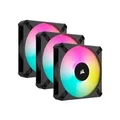 Corsair CO-9050154-WW iCUE AF120 RGB ELITE 120mm PWM Fan - Three Pack with Lighting Node CORE