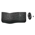 Kensington K75406US Pro Fit Ergo Wireless Keyboard & Mouse Combo - Black