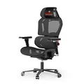 Eureka ERK-GC05-R GC05 Typhon Series Ergonomic Mesh Chair - Black/Red (Avail: In Stock )