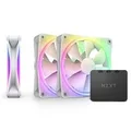 NZXT RF-D12TF-W1 F120 120mm RGB Duo Dual-Sided RGB Case Fan - 3 Pack (White) (Avail: In Stock )