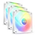 NZXT RF-C12TF-W1 F120 120mm RGB Core Case Fan with RGB Controller - 3 Pack (White) (Avail: In Stock )