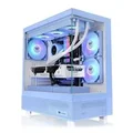 Thermaltake CA-1Y7-00MFWN-00 View 270 TG Tempered Glass ARGB Mid Tower Case - Blue (Avail: In Stock )