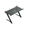 ONEX ONEX-GD1100Z GD1100Z Z Shaped Large Gaming Desk - Black (Avail: In Stock )