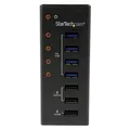 StarTech ST4300U3C3 4 Port AC Powered USB 3 Hub plus 3 Dedicated Charge Ports