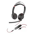 HP 80R97AA Poly Blackwire C5220 UC Stereo USB Business Headset