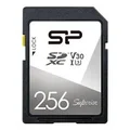 Silicon SP256GBSDXCV3V10 Power 256GB Superior SDXC U3 UHS-I Memory Card - 100MB/s (Avail: In Stock )
