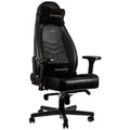 noblechairs NBL-ICN-RL-BLA ICON Series Real Leather Gaming Chair - Black