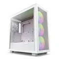 NZXT CM-H71FW-R1 H7 V2 Flow RGB Tempered Glass Mid-Tower ATX Case - White