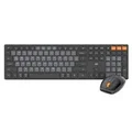 Fantech GO WK895-Black Office Wireless Keyboard and Mouse Combo - Black
