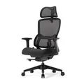 Eureka ERK-OC15-B OC15 Lark Adjustable Lumbar Home/Office Chair - Black (Avail: In Stock )