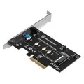 Silverstone SST-ECM21-E M.2 NVMe SSD NGFF to PCIe x4 Screwless Adapter Card