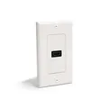 StarTech HDMIPLATE Single Outlet HDMI Female Wall Plate - White