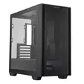 ASUS A21 ASUS CASE/BLK A21 Tempered Glass Micro-ATX Case - Black