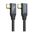 Orico ORICO-CSL32-10-BK CSL32 Angled USB 3.2 Type-C to Type-C Cable - 1.0m