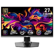 MSI MPG 272URX QD-OLED MPG 272URX 26.5" 240Hz 4K UHD 0.03ms Adaptive Sync QD-OLED Gaming Monitor - G-SYNC Compatible (Avail: In Stock )