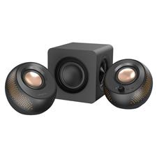 Creative 51MF0495AA001 Pebble X Plus 2.1 USB-C RGB Speakers - Black