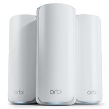 Netgear RBE773-100APS Orbi RBE773 BE11000 Tri-Band WiFi 7 Mesh System - 3 Pack