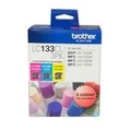 Brother LC-133CL3PK LC133 CMY Colour Pack up to 600 pages per colour Misc Consumables