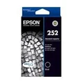 Epson C13T252192 252 Black Ink Cartridge 350 pages Black
