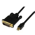 StarTech MDP2DVIMM3B 0.9m Mini DisplayPort to DVI Adapter Cable - Mini DP to DVI-D