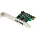 StarTech PEXUSB3S24 2 Port PCIe USB 3.0 Card Adapter w/ UASP