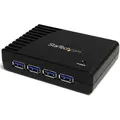 StarTech ST4300USB3 4 Port SuperSpeed USB 3.0 Hub - Black