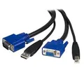 StarTech SVUSB2N1_6 1.8m 2-in-1 USB KVM Cable