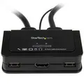 StarTech SV211HDUA 2 Port USB HDMI Cable KVM Switch