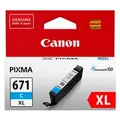 Canon CLI671XLC CLI-671XLC High Capacity Cyan Ink Cartridge Up To 715 pages (Avail: In Stock )
