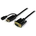 StarTech HD2VGAMM6 6 ft HDMI to VGA Active Converter Cable - HDMI to VGA Adapter