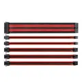 Thermaltake AC-033-CN1NAN-A1 TtMod Sleeved PSU Extension Cable Set - Red/Black